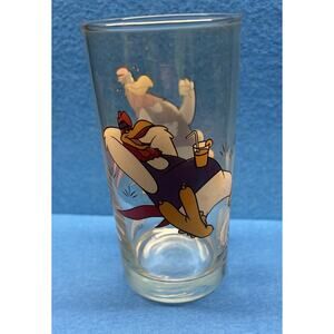 Smuckers Collectables Looney Toons Drinking Glass‎ 1998 Leghorn Foghorn